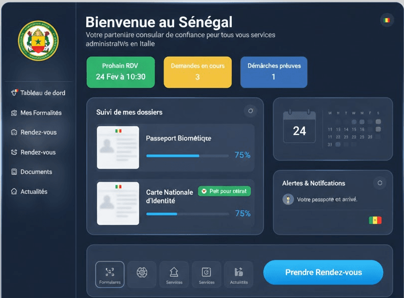 Consulat du Sénégal à Naples